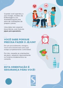 Você sabe porque precisa fazer o jejum?