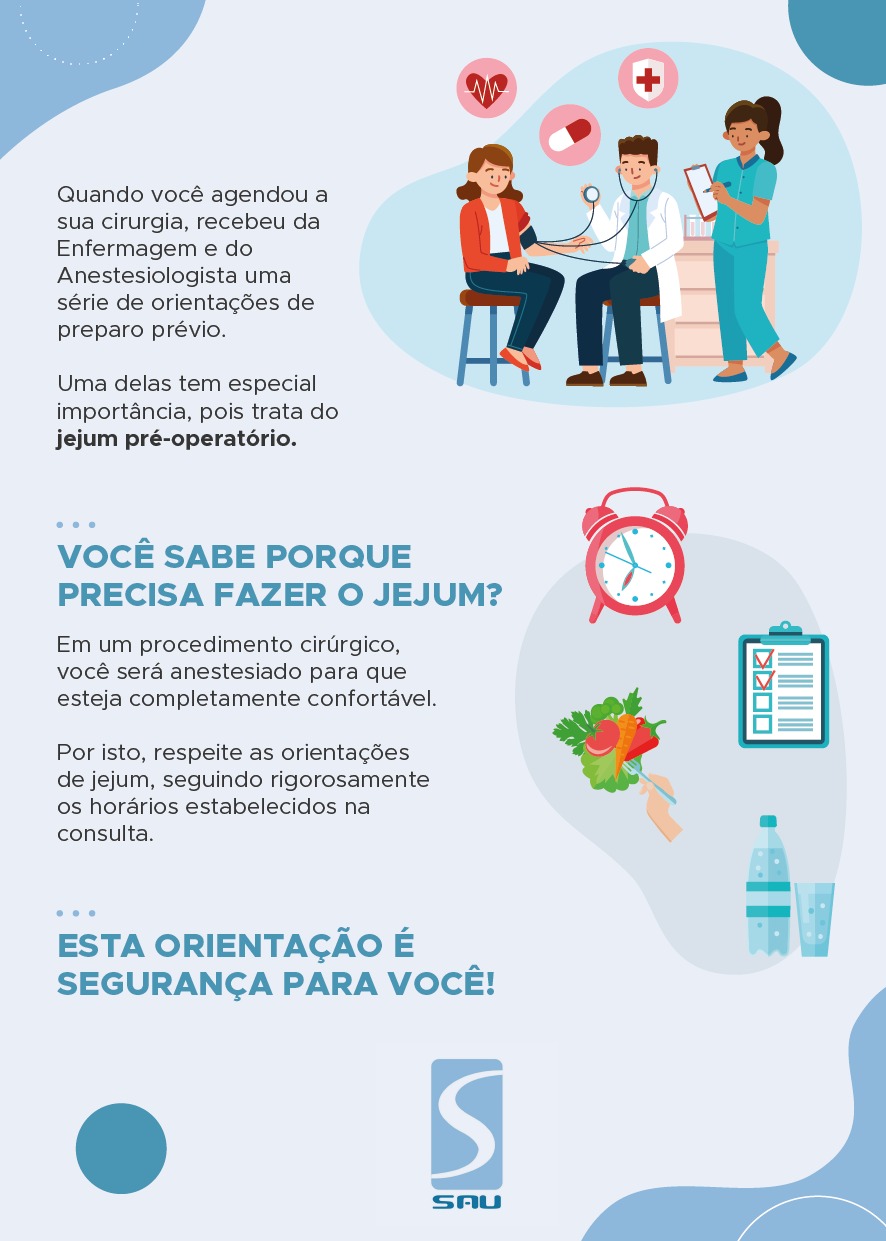 Read more about the article Você sabe porque precisa fazer o jejum?