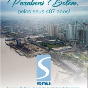 Parabéns Belém, pelos seus 407 anos!